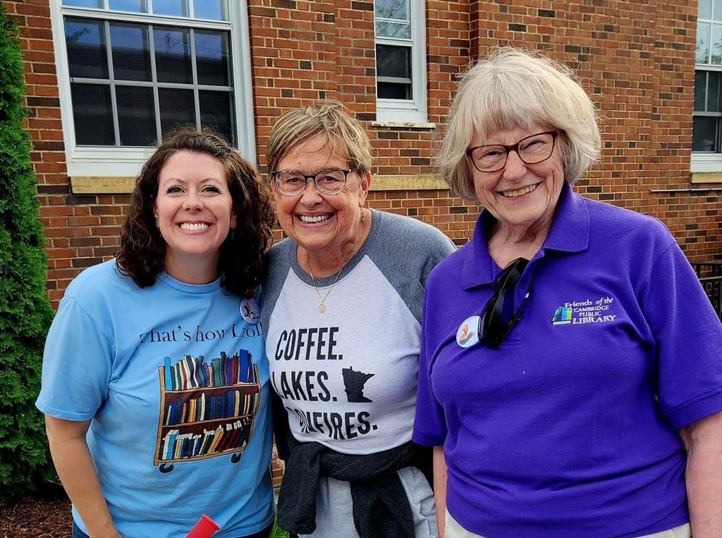 Friends of the Library at the Cambridge Customer Appreciation Event